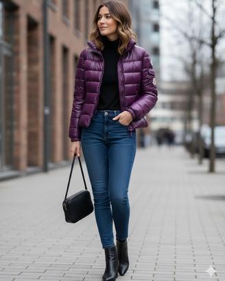 Piumino Moncler viola 💚 Taglia L