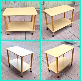 CARRELLO/PORTA TV ECC. 2 RIPIANI. FUORIGROTTA.