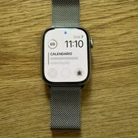 Apple Watch Series 7 Acciaio, loop maglia milanese