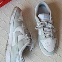 Nike Dunk Low Grigio e Bianco 40.5 Nuove