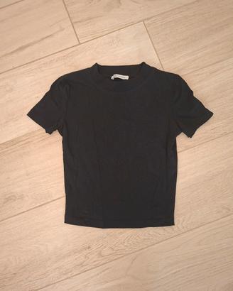 Maglietta zara nera