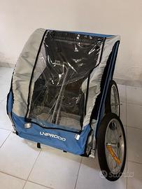 Carrellino rimorchio per bici