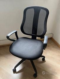 sedia schienale alto