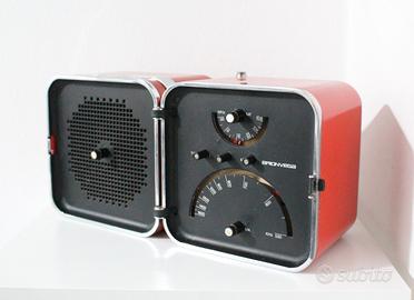 radio cubo brionvega ts 502 rossa
