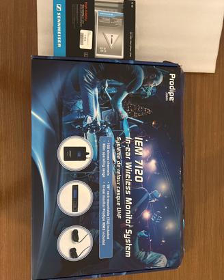 In-ear monitor Prodipe + auricolari Sennheiser