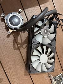 Corsair H100i Raffreddamento a Liquido Intel 115x