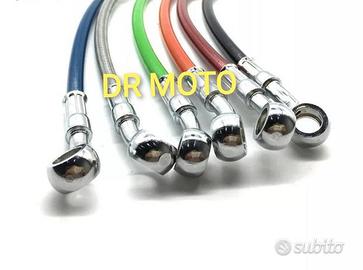 Kit tubi freno aeronautici treccia metalliCA