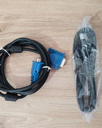 Cavo VGA + HDMI per PC/TV