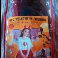 costume carnevale diavoletta 5/9anni 
