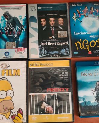 Blocco dvd film + gioco pc