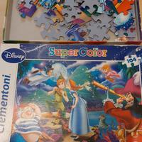 puzzle Clementoni 104 pezzi vari soggetti