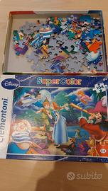 puzzle Clementoni 104 pezzi vari soggetti