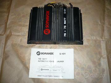 Amplificatore stereo auto