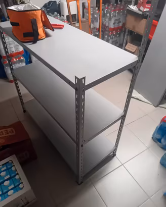 scaffali in metallo 5 ripiani