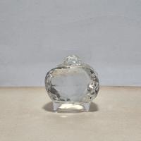 Mini TV vintage in cristallo