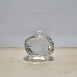 Mini TV vintage in cristallo