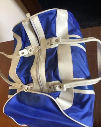 Borsa vintage anni 70 - 80 sportiva o da viaggio.
