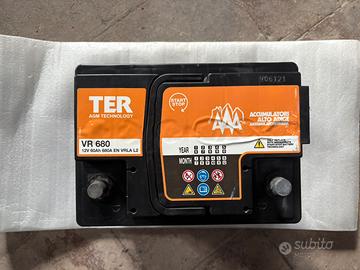 Batteria AGM TER VR 680 Start&Stop 12V 60Ah 680A