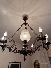 Lampadario antico-pezzo  da salone