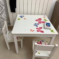 Tavolino bambini 60x60 x50 H tavolino