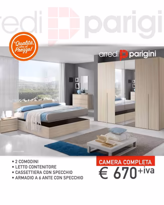 Camera da letto Moderna PROMO