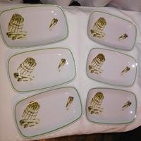 Ovaline di porcellana per asparagi