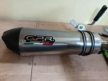 scarico gpr 50 anniversario omologato 