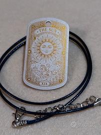 The Sun placchetta alluminio