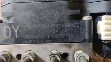 Centralina gruppo abs toyota rav 4 anno 2008,