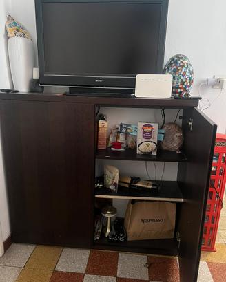 TV SONY BRAVIA + mobile alto e decoder