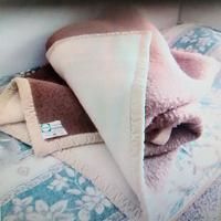 Coperta matrimoniale lana Somma double face.