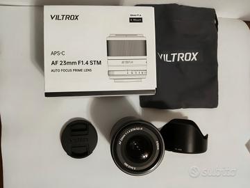 Viltrox 23mm f1.4 AF per Fujifilm in garanzia