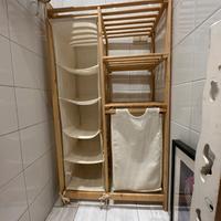 Mobile di falegnameria, perfetto per bucato