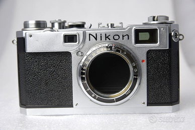 CORPO NIKON S2 GHIERE NERE NIPPON KOGAKU TOKYO