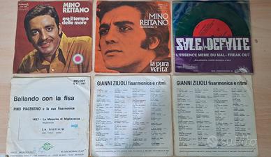 18 Dischi vinile 45giri anni 70',80'