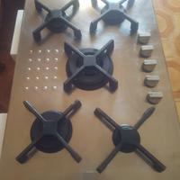 Piano cottura a gas 5 fuochi