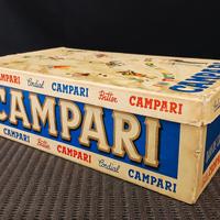 SCATOLA CAMPARI DA COLLEZIONE ANNI '50