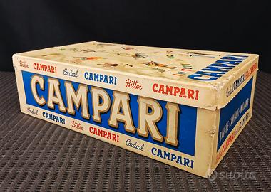 SCATOLA CAMPARI DA COLLEZIONE ANNI '50