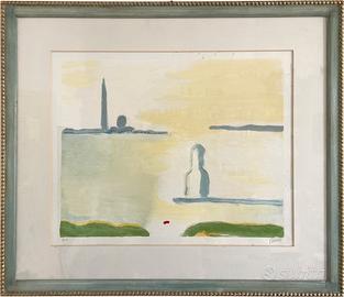 Virgilio guidi litografia venezia