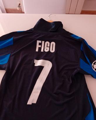 Maglia match worn Luis Figo Inter