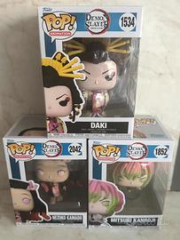 funko pop demon slayer DAKI + Nezuko + Daki exclus
