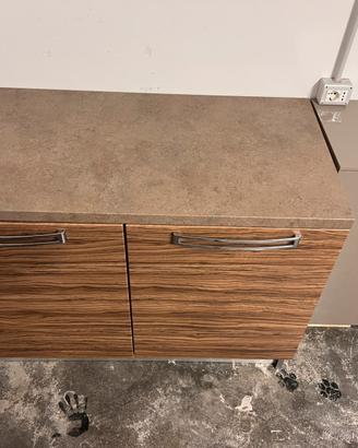 Mobile base cucina lube 2 pezzi