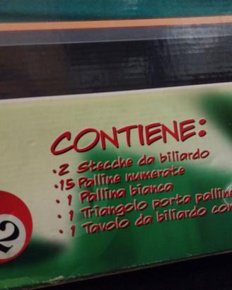 Gioco biliardo da tavolo