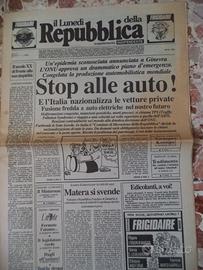 falsi giornali della rivista " FRIGIDAIRE "