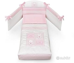 Completo Piumone Erbesi Candy Rosa