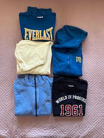 Stock felpe garzate più magliette bambino