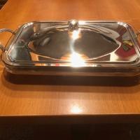 Vassoio portavivande silverplate "Maestri"