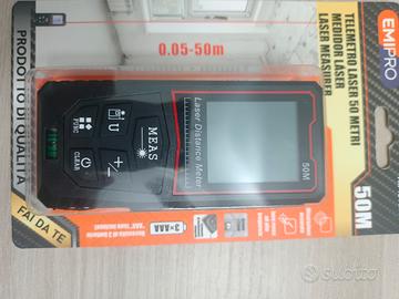 MISURATORE DI DISTANZA LASER EMIPRO 50 M