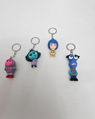 Porachiavi inside out 2 lotto 4 personaggi
