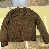 Giubbotto in pelle Daniele Alessandrini